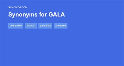 synonym for gala